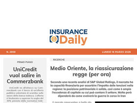 Insurance Daily n. 2959 di lunedì 16 marzo 2026