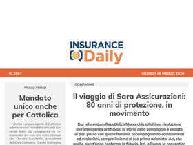 Insurance Daily n. 2967 di giovedì 26 marzo 2026