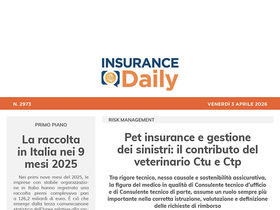 Insurance Daily n. 2973 di venerdì 3 aprile 2026