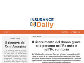 Insurance Daily n. 2979 di martedì 14 aprile 2026
