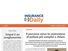 Insurance Daily n. 2983 di lunedì 20 aprile 2026