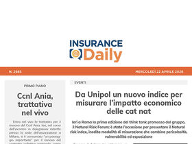 Insurance Daily n. 2985 di mercoledì 22 aprile 2026