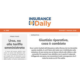 Insurance Daily n. 2995 di giovedì 7 maggio 2026